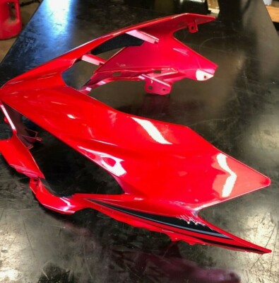 KAWASAKI NINJA 400 EX400 UPPER FAIRING COWLING UPP C.P.RED