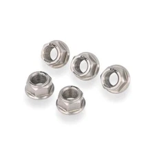 Titanium CNC Racing Mv Agusta Dragster 800 Red Crown Nuts 2020-2024