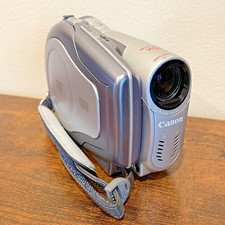 Canon NTSC DC100 DVD Camcorder Digital Video Camera No Charger -AS IS- UNTESTED