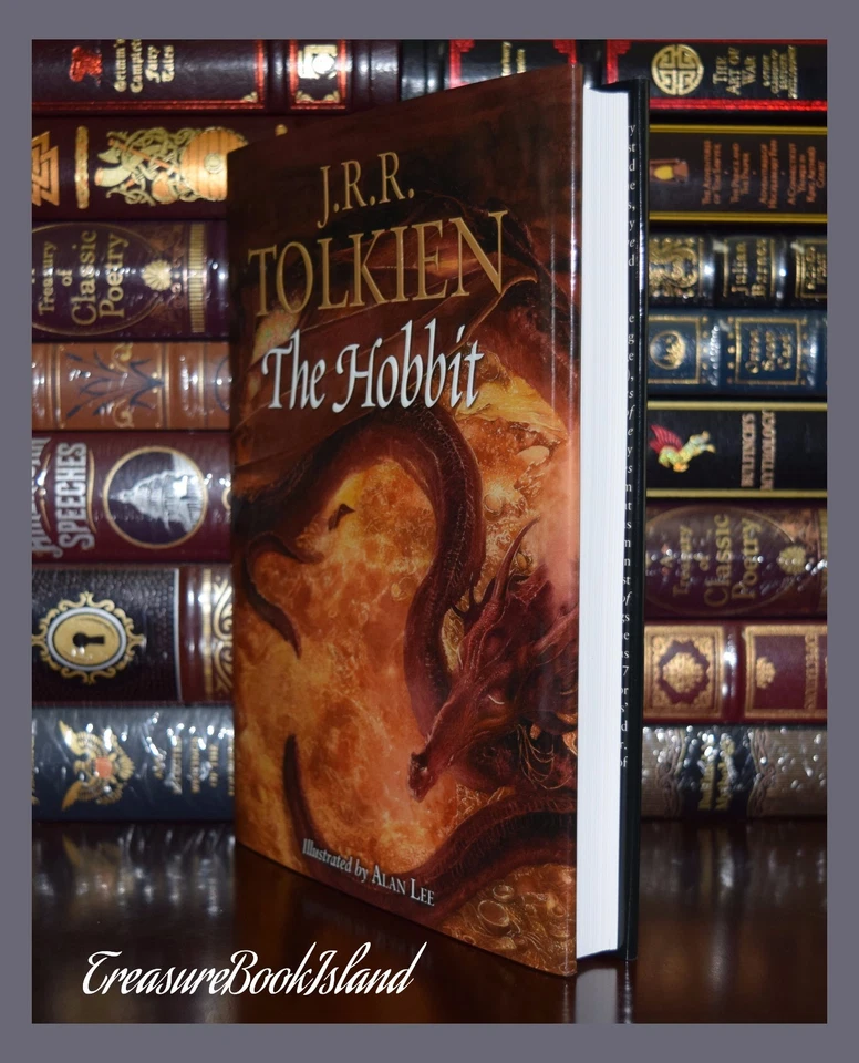 Хоббит JRR Толкин иллюстрированный Алан Ли Властелин колец новый большой коллекционный - Изображение 3 из 4
