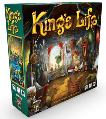 KINGS LIFE BRETTSPIEL Trick-taking BRANDNEU & VERSIEGELT, ENGLISCH