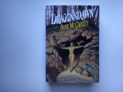 Dragonsdawn By Anne McCaffrey First Edition Hardcover HC DJ 1988 Vintage