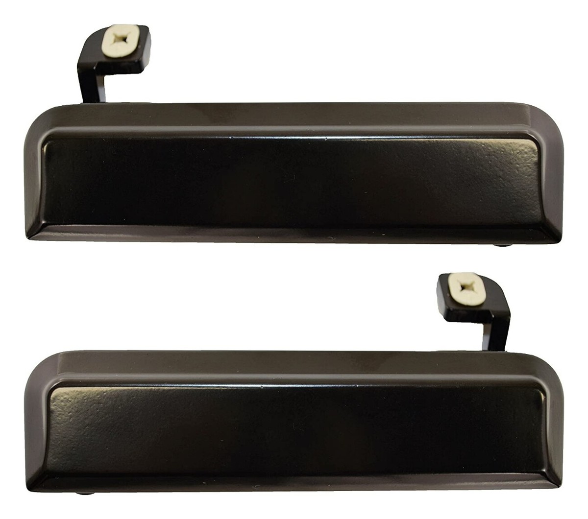 ミイ NEW Outside Door Handles Set Black Metal for 79-93 Mustang