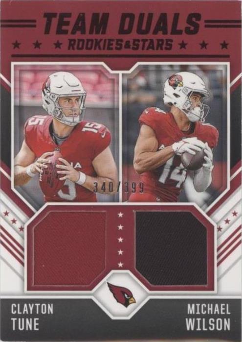 2023 Panini Rookies & Stars Clayton Tune Michael Wilson #TD-CM - 1 of 2