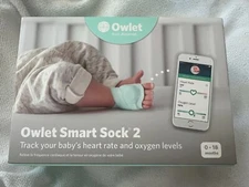 NEW Owlet Smart Sock 2 - Baby Monitor Sock - NEW ￼
