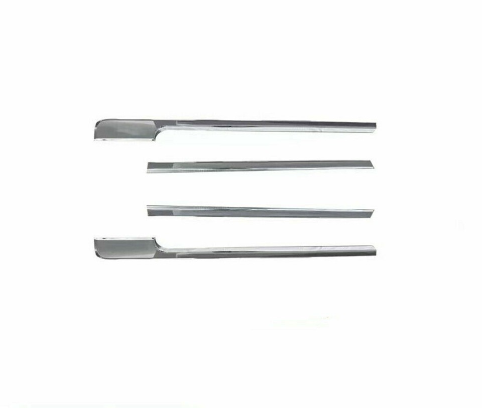4Pcs Chrome Door Side Body Molding Trim Strip Kit For Range Rover L405 ...