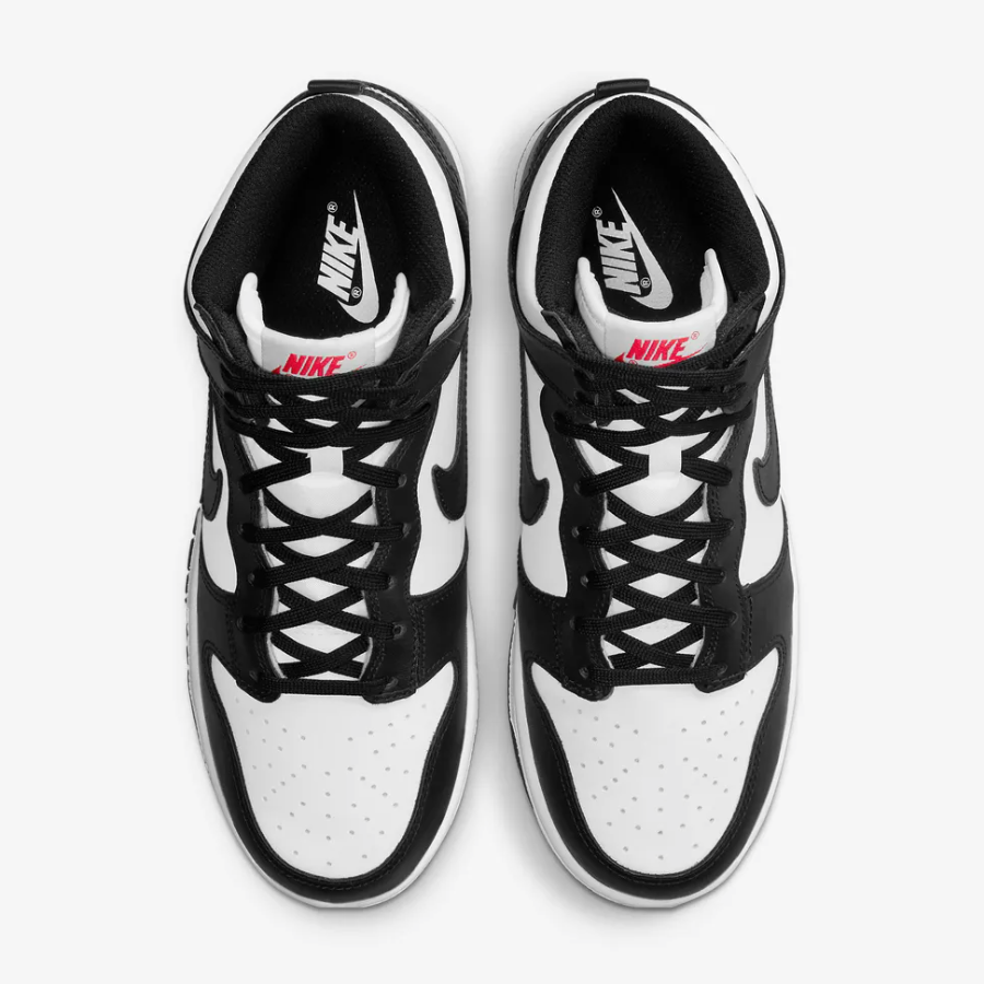 New Nike Women's Dunk High Panda Shoes Sneakers - White New Nike Women's Dunk High Panda Shoes Sneakers - White
