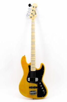 Keytone  Bass MM-40 NAT 4-String aktiv EQ E-Bass Natur Fortgeschritten Anfänger