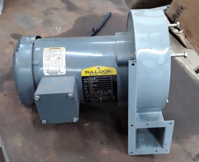 Baldor VM3538 Electric Motor and Kooltronic KBB63 Blower 