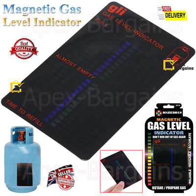 Magnetische Gasfüllstandsanzeige Flasche Butan/Propan Kalor LPG Tankanzeige BBQ