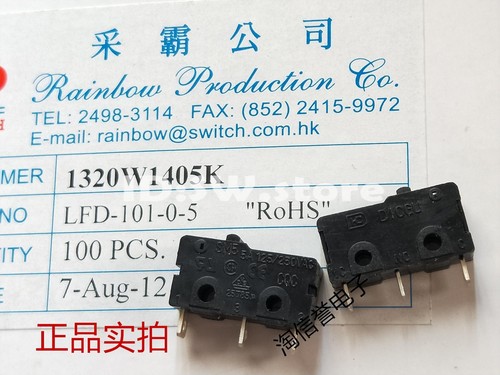 2PCS DICGU SM5 Micro Limit Switch 3Pins 5A 125/250VAC - Picture 2 of 2