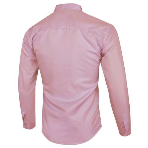 Mens Formal Shirts Long Sleeve Button Up Smart Business Collared Dress Top S-5XL - 第 10/20 張圖片