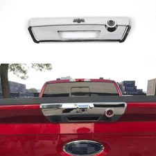 Chrome ABS Rear Tailgate Door Handle Decorative Cover Trim For Ford F150 2021-22