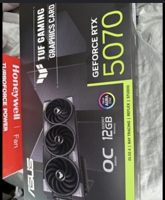 ASUS NVIDIA GeForce RTX 5070 TUF Gaming OC 12GB GDDR7 Edition Graphics Card
