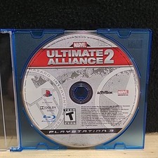 Marvel: Ultimate Alliance 2 (PlayStation 3, 2009) Disc Only Tested