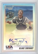 2010 Bowman Chrome USA Stars Refractor 185/199 Blake Swihart #USA-BSW Auto 0q5