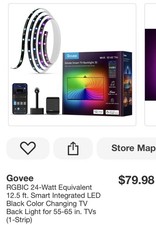 Govee Dreamview TV Strip Lights for 55- 65TVs