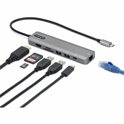 StarTech USB-C Multiport Adapter USB-C to 4K 60Hz HDMI 2.0 100WPD DKT30CHSDPD1