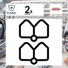 2x ORIGINAL® Corteco Dichtung, Ansaugkrümmer für Citroën ZX XANTIA JUMPER I