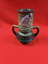 Roseville Art Pottery Vintage Vase Freesia 118-6” Blue/Green Circa 1945