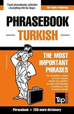 English-Turkish phrasebook and - Paperback, by Taranov Andrey - Very Good