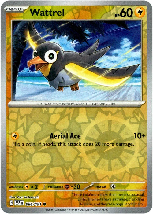Pokemon Surging Sparks - Pick your Card - Reverse Holo