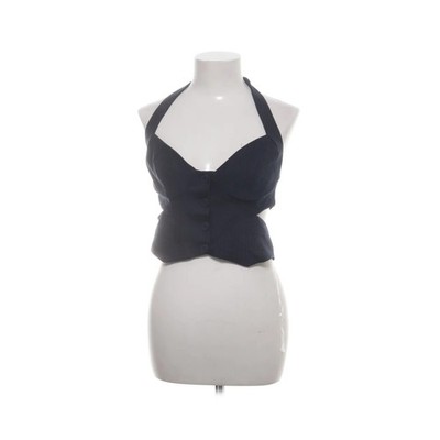 Glassons, Neckholder Top, Größe: 42, Schwarz, Baumwolle/Polyester/Viskose #CVT