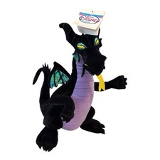Disney Store Sleeping Beauty Maleficent Dragon 18" Plush Stuffed W/ Tags Aurora