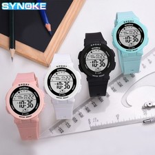 Boy and Girl Multi-color Watch Electronic Waterproof Watch Sports Outdoor Watch