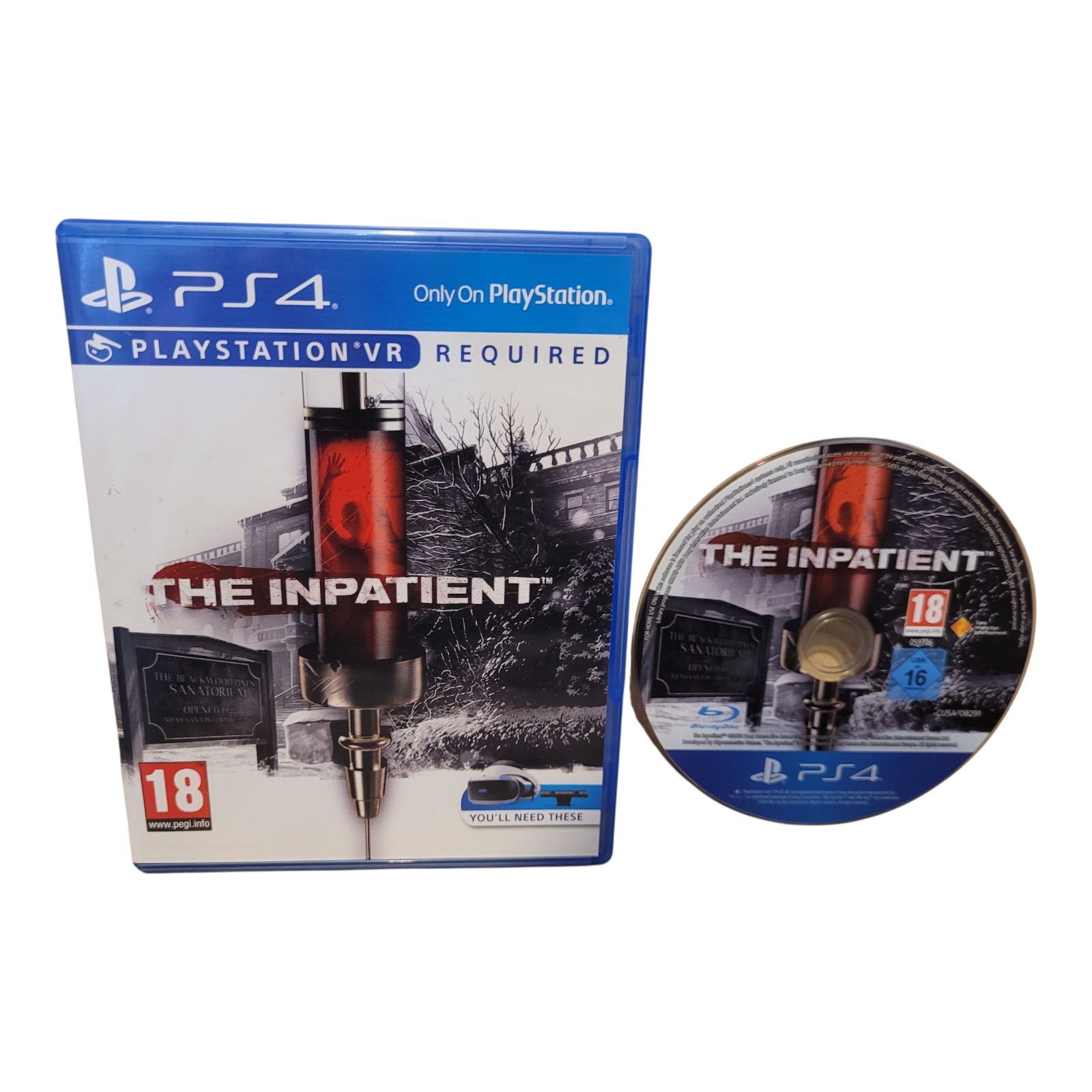 The Inpatient (VR Required) Playstation 4 PS4 SURVIVAL HORROR VR GAME