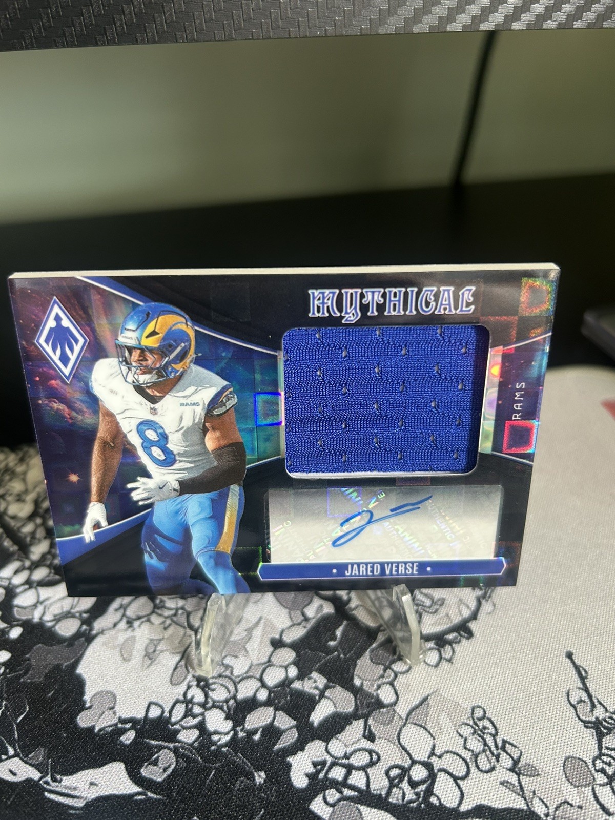 2025 Phoenix Jared Verse MYTHICAL Pandora Patch Auto/99 Los Angeles Rams
