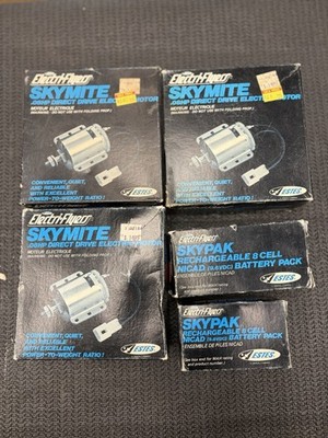 Estes Electri-flyers Skymite #4021 Motors And 4031 Kit