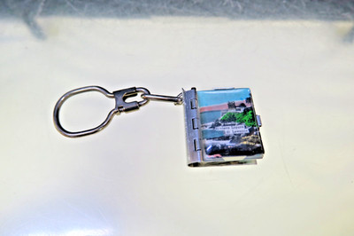 Riviera Ligure di Levante Miniature Souvenir Postcard Keychain Album 1940's