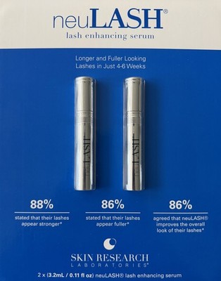 Skin Research neuLASH Lash Enhancing Serum 0.11 FL.. OZ. / 3.2 mL 2-Pack