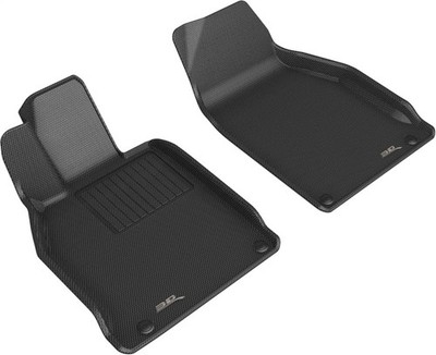 3D MAXpider KAGU Series All-Weather Floor Mats for Porsche 911 (2016-2017)  