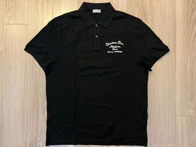 Dior Atelier Polo Shirt black sz L