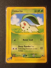 Chikorita 100/165 Expedition LP Base Set Regular WOTC Vintage 2002 Pokemon TCG on eBay