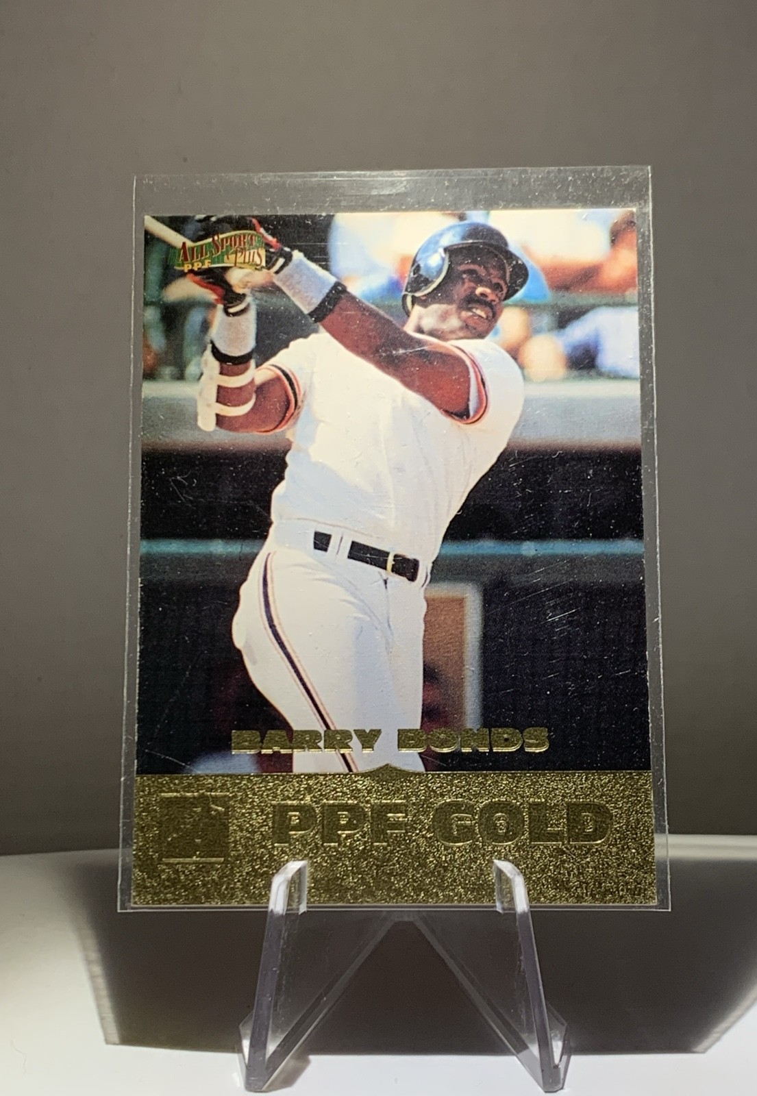 1996 Score Board All Sport PPF - Barry Bonds #160 Gold
