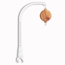 Crib Mobile, HI BABY MONMENT 23 Imitation Wood Mobile Spinner with Arm