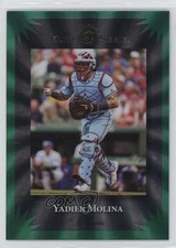 2025 Panini Donruss Elite Series Green Lazer Yadier Molina #20 04br