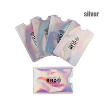 5pcs RFID Blocking Card Sleeves Credit Debit Card Identity Protection Cover