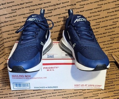  Nike Air Max 270 Midnight Navy/White - (AH8050 406) Men's Size 13
