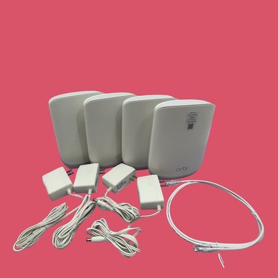 NETGEAR Orbi Tri-Band WiFi 6 Mesh System RBK754P RBR750P w/ RBS750P #MB0320