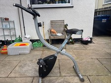 Roger Black Folding Exercise Bike 8 Resistance Levels, Space Saver