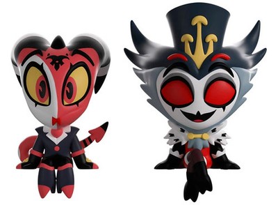 HELLUVA BOSS Blitz & Stolas Monitor Figure 2-Pack [Youtooz]