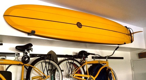 Naked Surf, The Original Minimalist Surfboard Wall Rack, Display Rack, Black ... - Picture 9 of 9
