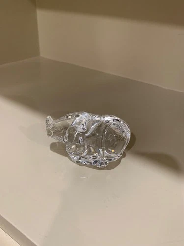 steuben rhino glass hand cooler