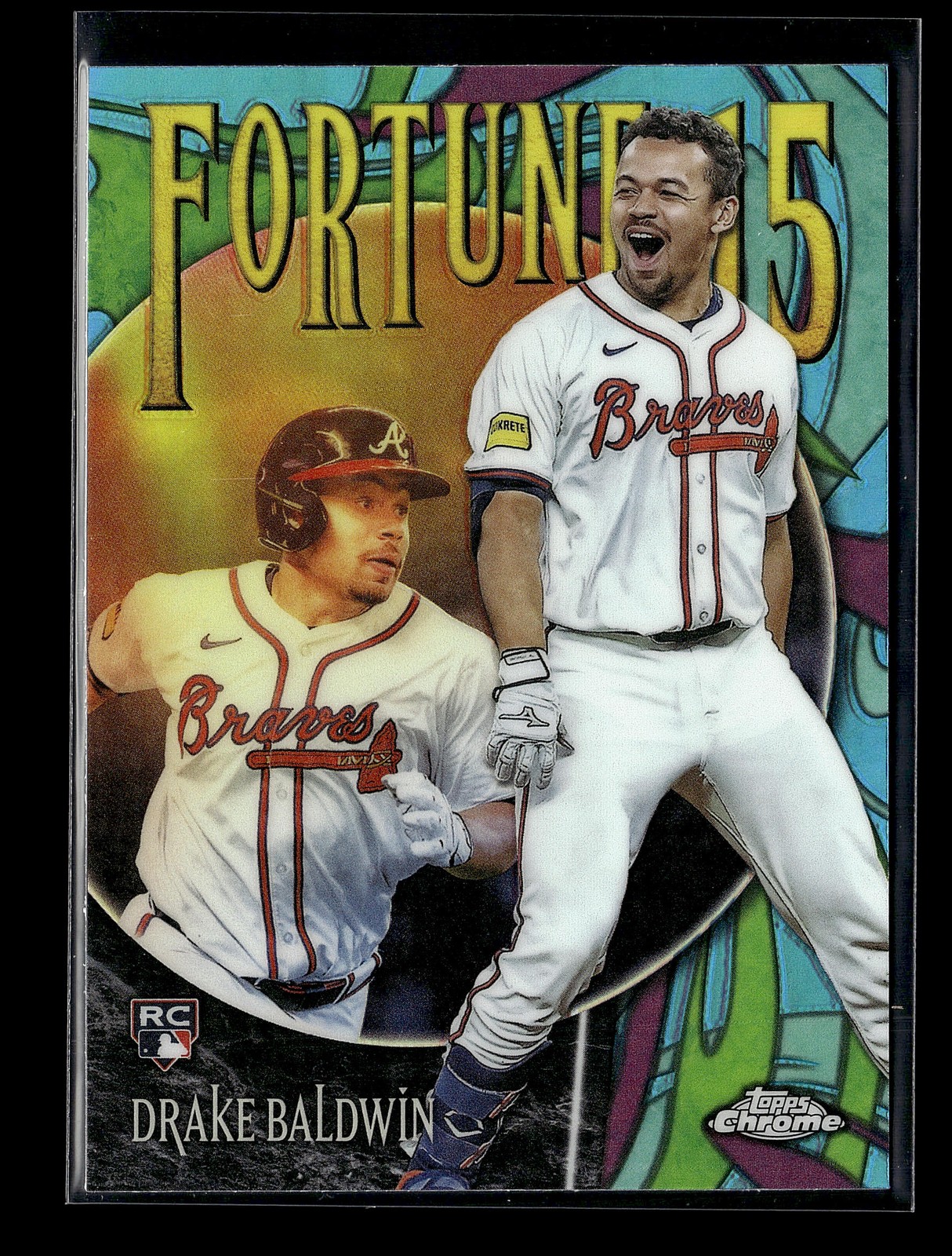 2025 Topps Chrome Update Drake Baldwin Fortune 15 #F15-19