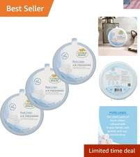 Odor Eliminating Solid Air Freshener - Pure Linen, 24 Oz Total, Safe Ingredients
