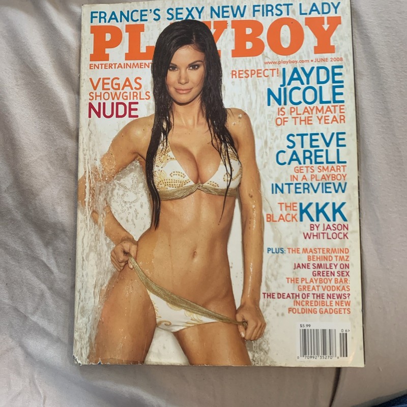 Playboy    Magazine June 2008 Jayde Nicole  Cover